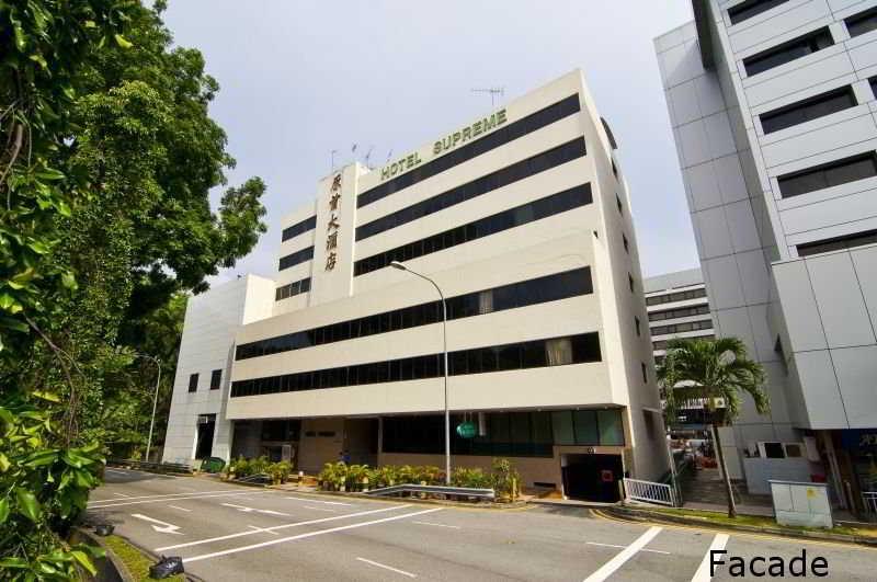 Hotel Supreme Singapore Exteriör bild